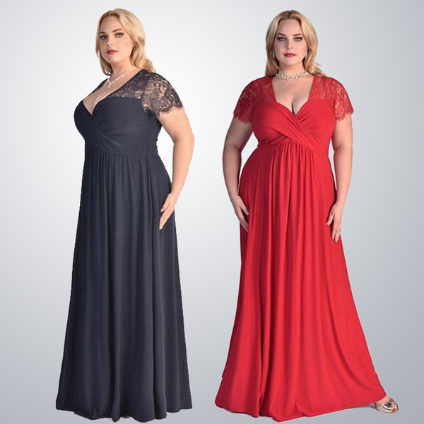 One piece dresses hot sale for fat ladies