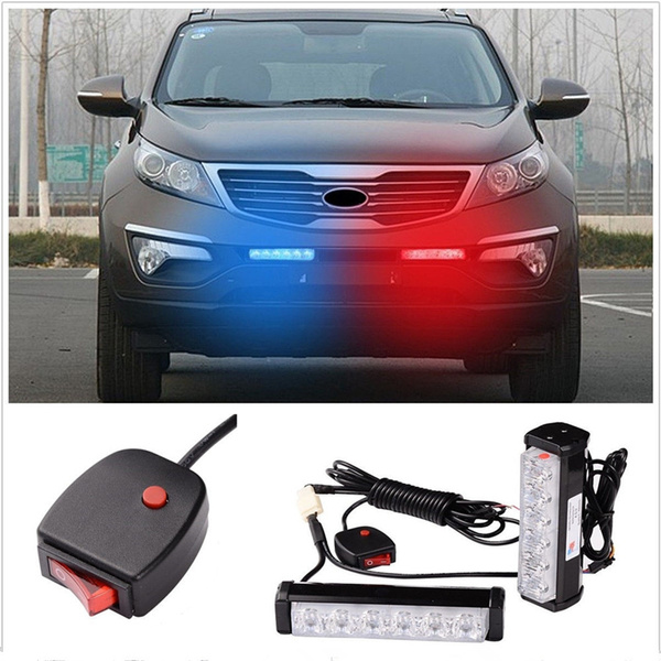 front grill police lights