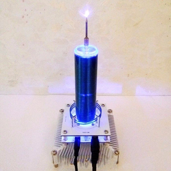 Fashion Music Tesla Coil Plasma Speaker Wireless Transmission Sound Solid Power Wish