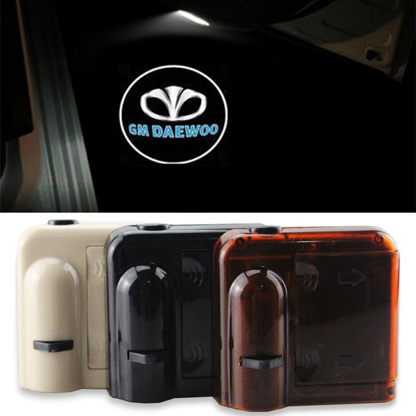 2 x Wireless Car Door Lights Auto Logo Courtesy Lights for