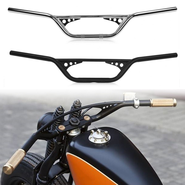 harley fatboy drag bars