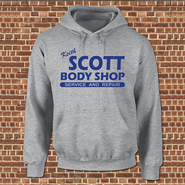 one tree hill keith scott body shop moletom com capuz