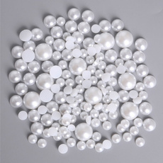 Flats, Embellishments, halfroundbead, Craft