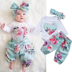 Floral, newborngirloutfit, pants, babygirlclothe