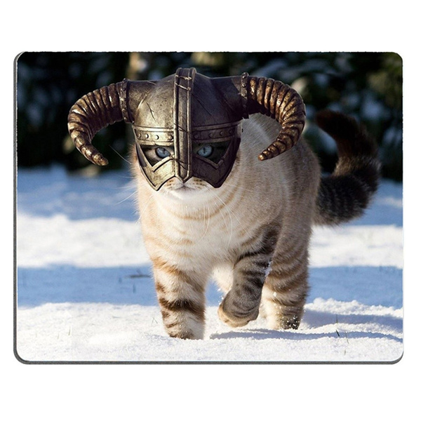 New Skyrim Cat Dragonborn Fluffy Animal Majestic Nordic Snow Mouse Pad Mouse Mat | Wish New Skyrim Cat Dragonborn Fluffy Animal Majestic Nordic Snow Mouse Pad Mouse Mat | Wish