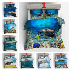 Turtle, oceananimal, Luxury, Bedding