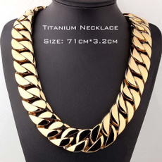 miamicubanlinkchain, punkaccessorie, Stainless Steel, polished