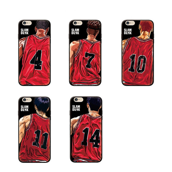 Sakuragi Slam Dunk Liquid Glass Drop-proof iPhone Case