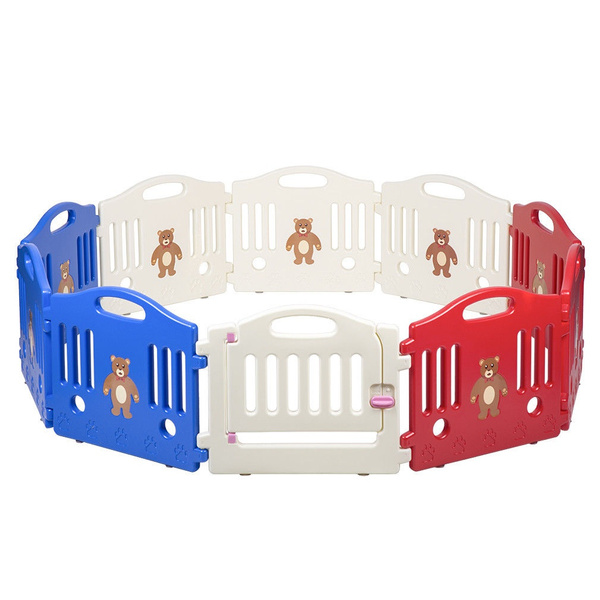 10 panel baby playpen