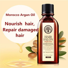 60ml Multi-functional Hair Care Moroccan Pure Argan Essential Oils Disposable Hair Conditioner Dry Hair Repair
