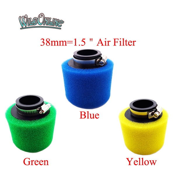 2Pcs 42mm Air Filter 125cc-150cc 200cc 250cc Motorcycle ATV Quad Scooter Go Kart