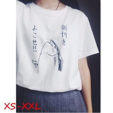 Funny T Shirt, Tops & Tees, japanesecharacter, Sleeve