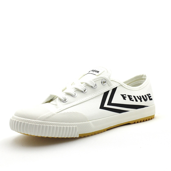 feiyue fe lo classic white sneakers