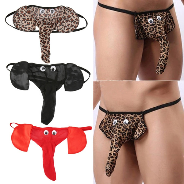 Funny Men Sexy Leopard Lingerie G-string T-back Thongs Underwear Elephant Pants Briefs Bottom Novelty Briefs Retail | Wish Funny Men Sexy Leopard Lingerie G-string T-back Thongs Underwear Elephant Pants Briefs Bottom Novelty Briefs Retail | Wish