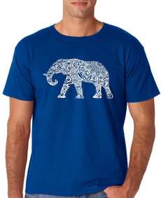 Graphic, Shirt, Adult, Elephant