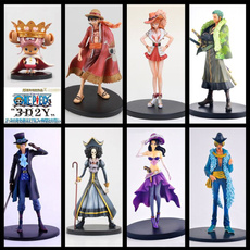 17-18cm One Piece 15th Anniversary DXF Luffy Zoro Sanji Nami Robin