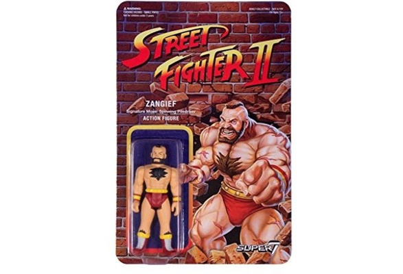 Street Fighter II Zangief ReAction Figure