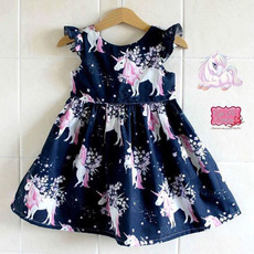 cute, long skirt, Fashion, unicorn