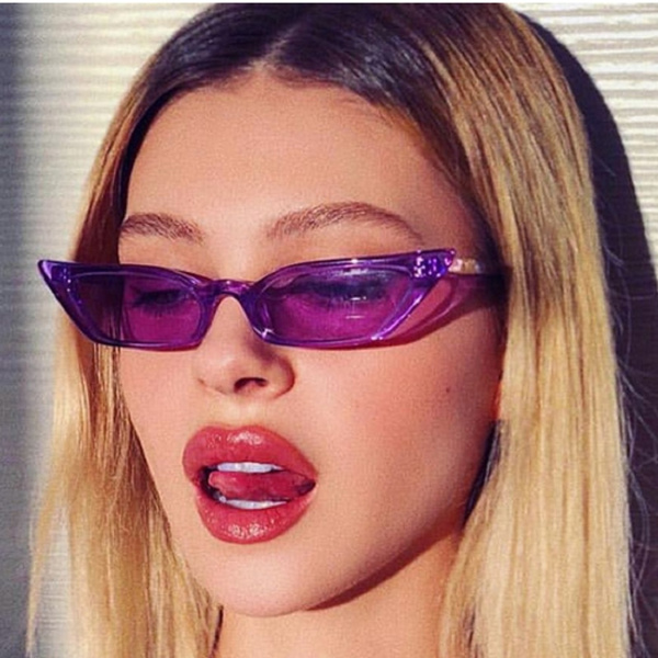 Purple store fashion glasses