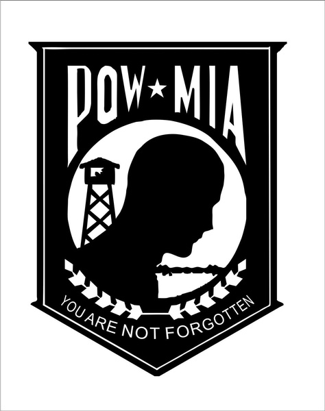 Ride In Remembrance POW*MIA You Are Not Forgotten Tin Sign - Army Ride In Remembrance POW*MIA You Are Not Forgotten Tin Sign - Army