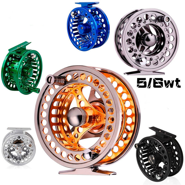 5/6wt Aluminum Fly Fishing Reel Die Full Metal Casting CNC Left/right