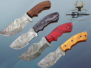 damascustracker, Steel, handforgedknife, damascusknife