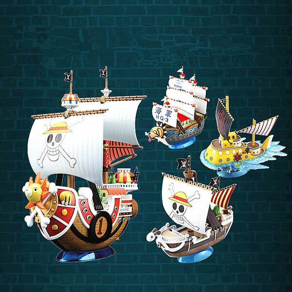 One Piece Thousand Sunny Pirate Ship Model, one piece merry ship