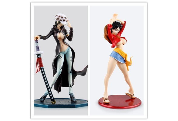 female luffy statue