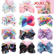 82 Colors 8 Inch Boutique Baby Girls JoJo Siwa Hair Bows Rhinestones Hair Bows for Baby Girls Cheerleader Jojo Bow for Dancing