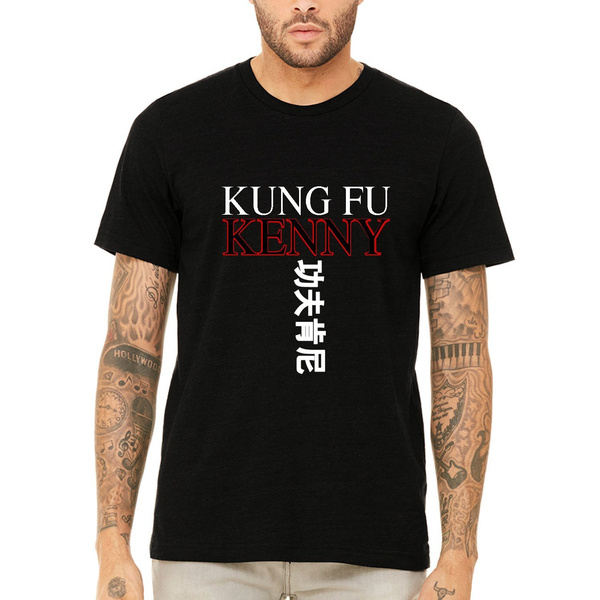 violinist Regelmæssigt Bryde igennem Stone Kung Fu Kenny Chinese Font Kendrick Lamar Men T-shirt | Wish