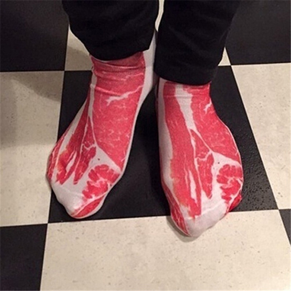 Calamity tense seed Bacon Crispy Unisex Cotton Socks Funny 3D Printed Pork Meat Hosiery & Socks | Wish Calamity tense seed Bacon Crispy Unisex Cotton Socks Funny 3D Printed Pork Meat Hosiery & Socks | Wish