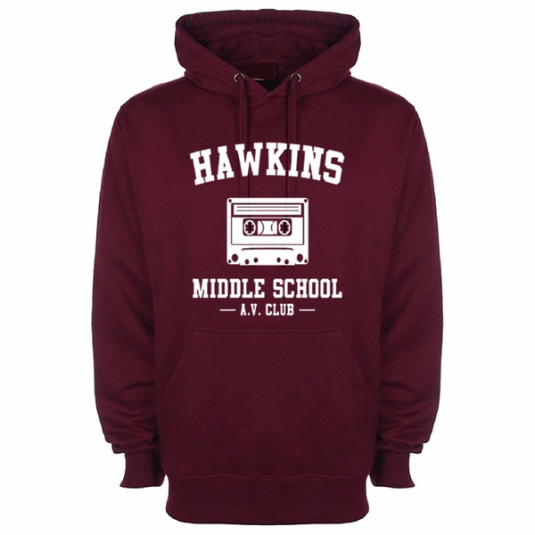 Hawkins middle school sweatshirt sale stranger things