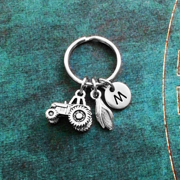 1 Pc Tractor Keychain SMALL Tractor Keyring Dad Keychain Boyfriend