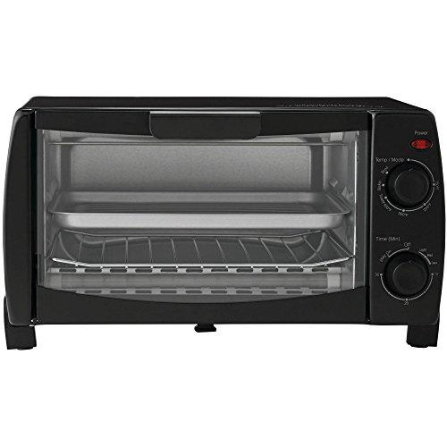 Mainstays MG10BFK-B 4-Slice Toaster Oven, Black | Wish