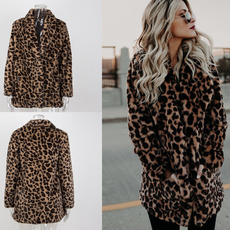fur coat, womens coats, Jacket, leopard top