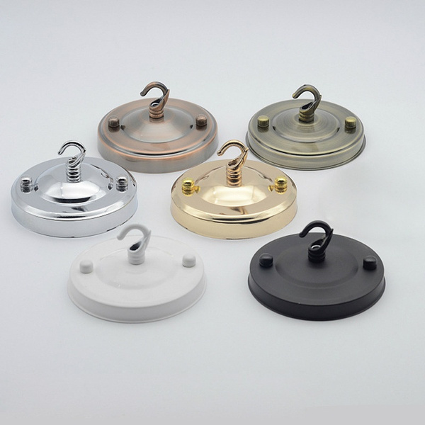 SUNSONE Metal Ceiling Rose Fixing Kit - Earthed Strap Bracket & Accessories