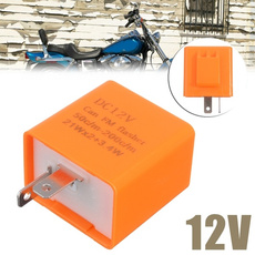 1pc 2Pin Adjustable LED Flasher Relay For Motorcycle Turn Signal Indicator