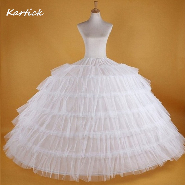 Big White Petticoats Super Puffy Ball 