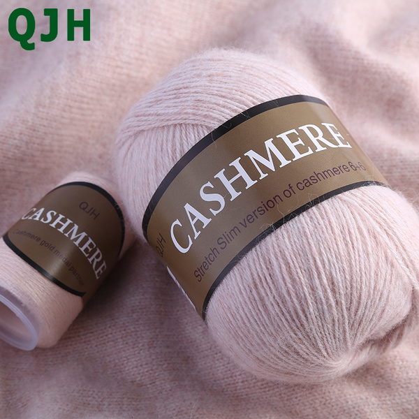 Sale New Luxurious Soft 6Balls x 50gr Mongolian Pure Cashmere Hand Knitting  Wool Hand Crochet Yarn #636 OldLace Beige Scarves Wrap Shawl Hobbies ☆Visit  my shop to see new items that you