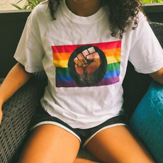 humanright, rainbow, Shirt, Printed Tee