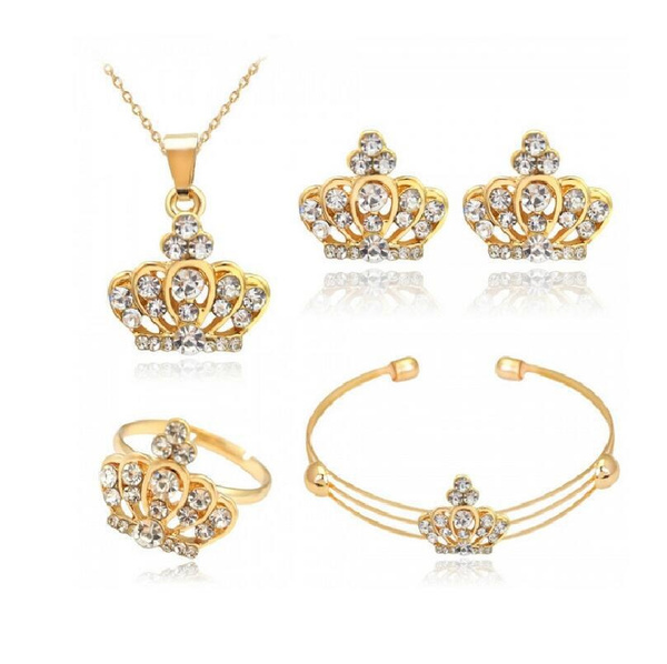 Charm Princess Elegant Crystal Crown 