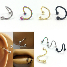 spiral, navel rings, Jewelry, piercingjewelry