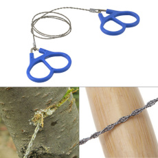 Outdoor Plastic Steel Wire Saw Ring Scroll Emergency Survival Gear Travel Camping Hiking Hunting Climbing Survival Tool