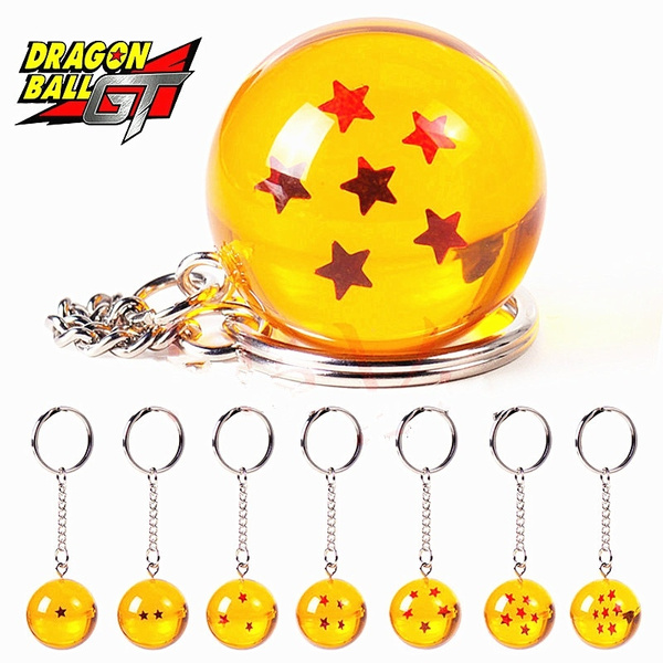 3 Star Keychain keyring 3D New Dragon Ball Z Japanese anime