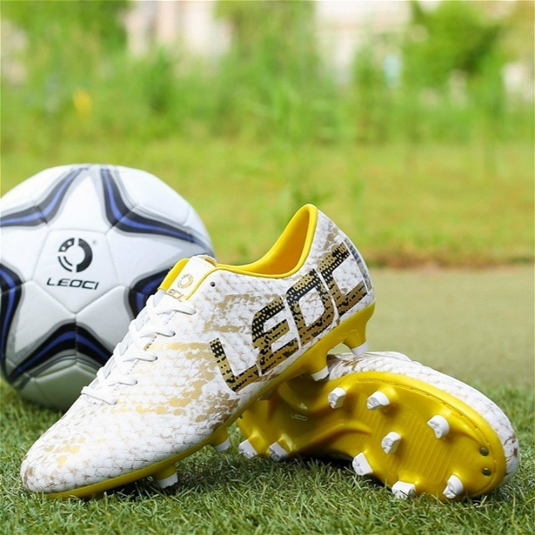 Men Boys Kids Football Soccer Cleats Shoes Outdoor Football Training Sneakers 