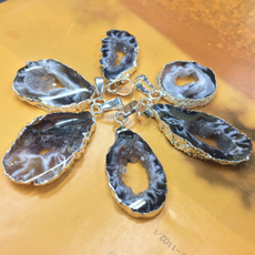 agatependant, geode, Jewelry, Gifts
