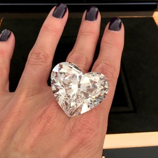 Sterling, Heart, Silver Jewelry, DIAMOND