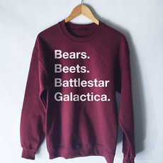 Bears Beets Battlestar Galactica Women Sweatshirt Unisex The Office Tv Show Slogan Women Cute Hoodies