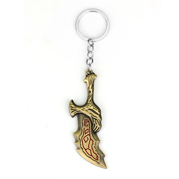 God of war Kratos sword of Olympus keychain - Video Games, Facebook  Marketplace