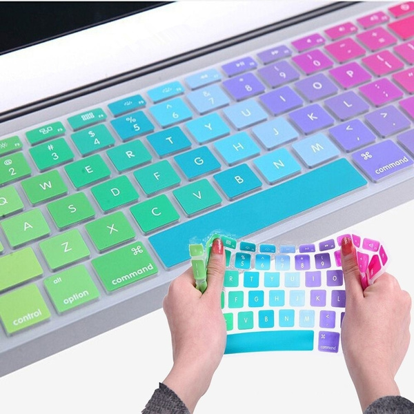 rainbow keyboard laptop